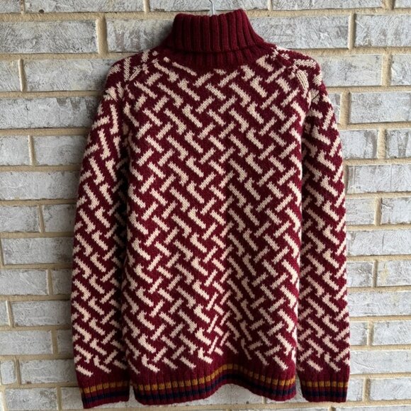 Lands' End Canvas 1963 Long Sleeve Turtleneck Pullover Sweater Men's Size XL - Picture 2 of 9